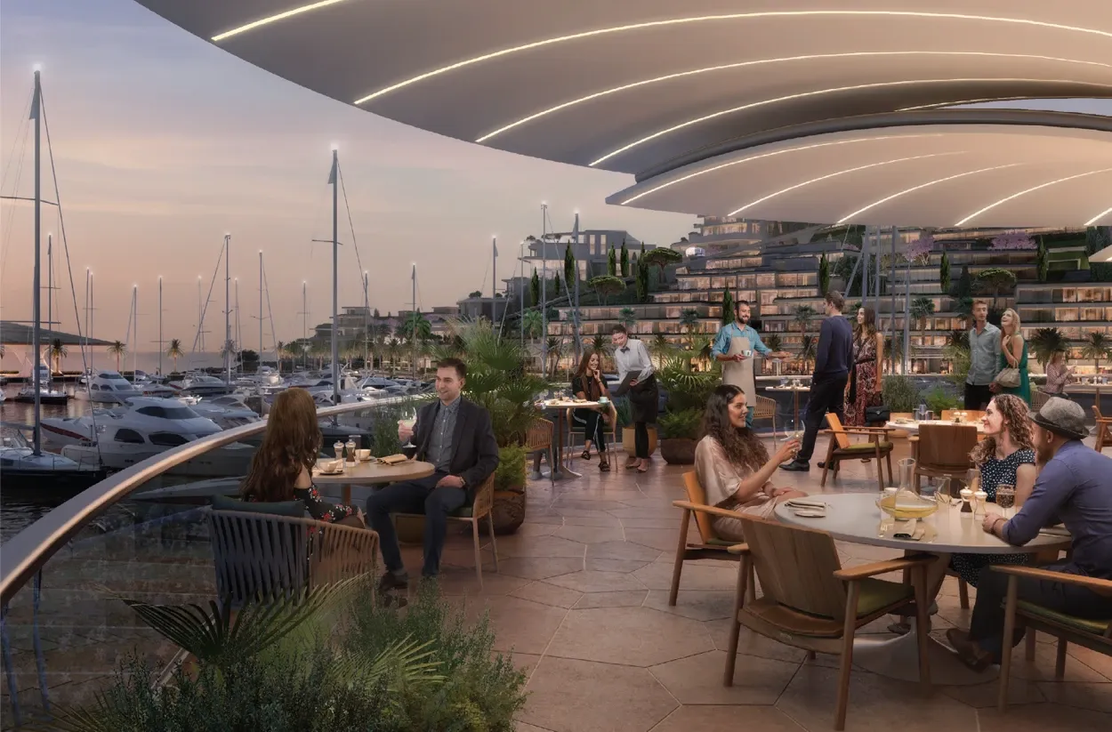 Marina Café Terrace at Marina Resort Cavtat